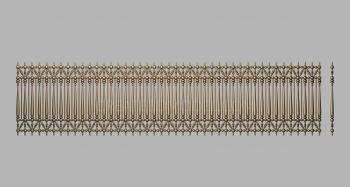 Geometrical panel (PGM_0192) 3D model for CNC machine